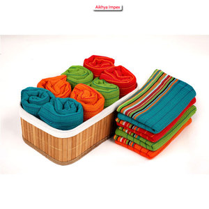 Premium Quality Best Selling 100% Pure Cotton Salsa Waffle Weave Kitchen Towels at Best Price - Product Image 1
