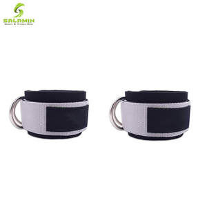 Correas de tobillo para máquinas de Cable, doble anillo en D, ajustables, puños acolchados gruesos de neopreno para mejorar los glúteos de Abs, entrenamiento de fuerza de las piernas - Product Image 2