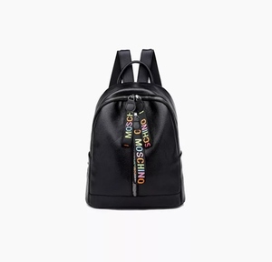 2020 new fashion design <b>college</b> school girls pure leather <b>backpack</b> cross body high quality custom logo new design - Product Image 1