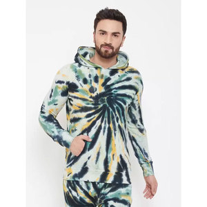 Conjunto Deportivo Sublimado para Hombre, Sudadera con Capucha de Alta Calidad con Bolsillo Canguro, Ropa Deportiva Personalizada al por Mayor - Product Image 1