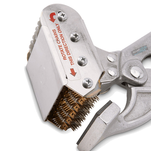 Pinza de tatuaje rotatoria estándar de cuatro dígitos para fabricación al por mayor, instrumentos veterinarios para animales, tecnología quirúrgica de borde roma - Product Image 5