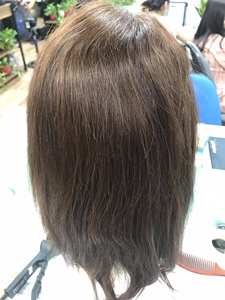 HUMAN HAIR EXTENSION Frontal brown straight Wig Human VIRGIN Remy Hair Transparent lace Wig High Quality at wholesale price - Product Image 5