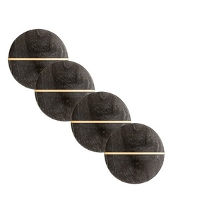 Nouvelle sous-verre élégante en émail multifonctionnel pour tasses à thé, mugs à café, bière et vin, forme arrondie, effet marbre - Product Image 4