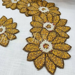 Refractex-posavasos de mesa con cuentas, suministro y fabricación a granel, hecho en la India para la mejor calidad, precio bajo y más color - Product Image 1
