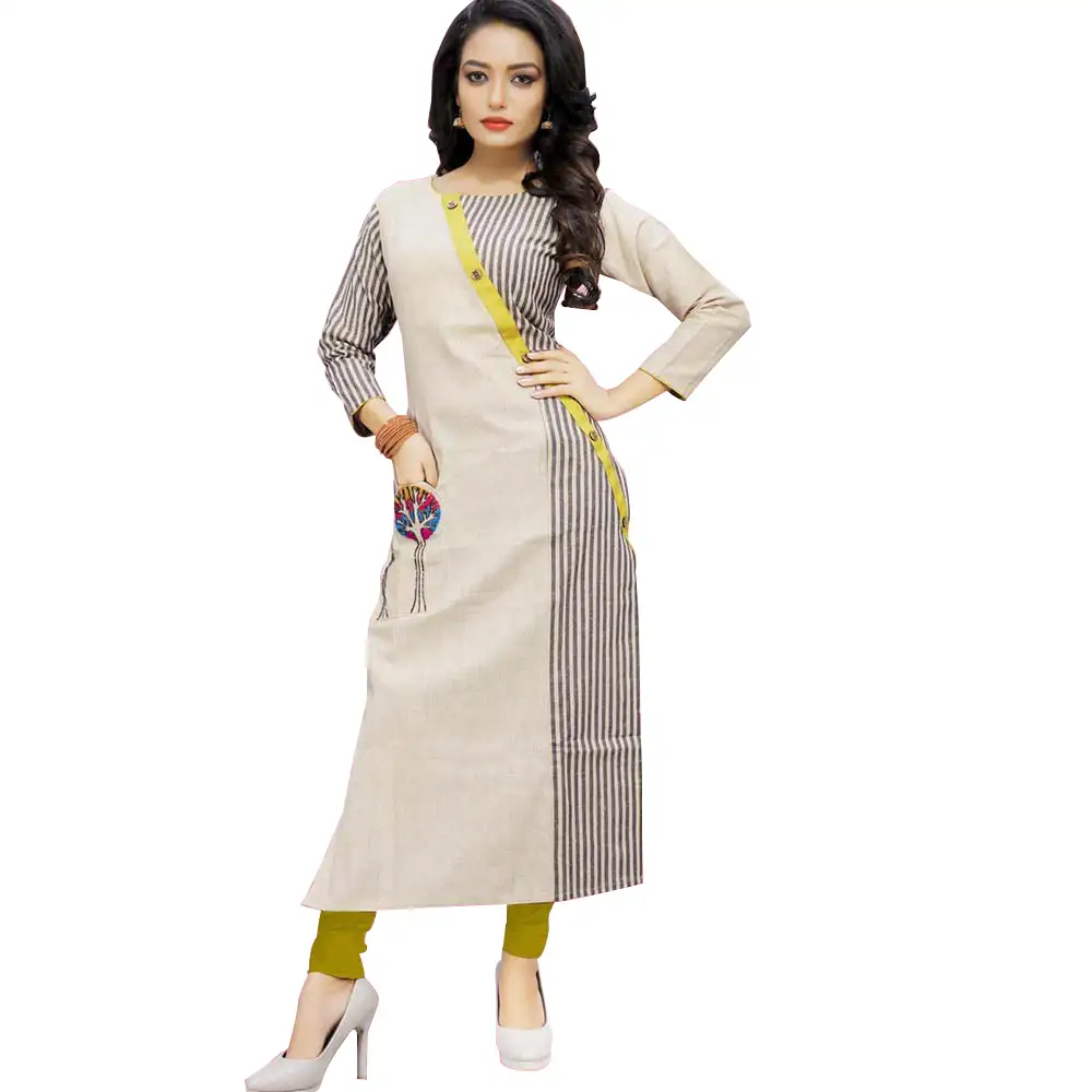 Veste indienne dupata kurtis pour femmes, anarkali dernier design, prêt à porter, à bas prix, vente en gros