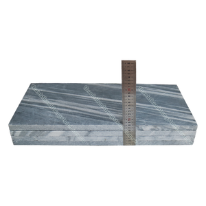 Vietnam pierre de marbre naturel bas prix couverture de piscine poli aiguisé naturel extérieur couleur grise carreaux de sol en granit - Product Image 2