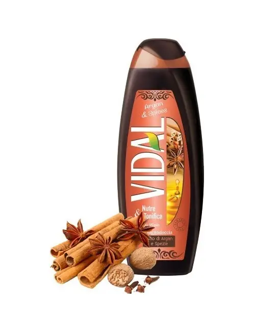 BATH FOAM VIDAL 500 ML ARGAN & SPICES