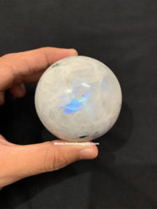 คริสตัลหินมูนสโตนสีรุ้งธรรมชาติหินคุณภาพสูงสำหรับงานสมดุลทางอารมณ์และพลังงาน - Product Image 3