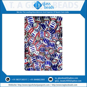 แก้วเชฟรอน ใหม่ลูกปัดแก้วเชฟรอนตกแต่ง ลูกปัดกลมหลากสีสําหรับงานฝีมือและเครื่องประดับ พร้อมส่ง - Product Image 3