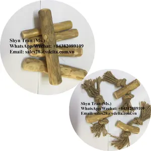 Экологически чистая кофейная Жевательная веревка для жевания/100% натуральные кофейные деревянные жевательные палочки для собак/Shyn Tran + 84382089109