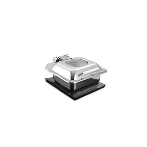 Hotel Dinnerware Service <b>Food</b> <b>Warmer</b> Pot Catering Accessories Container Metal <b>Electric</b> Chafing Dish <b>Food</b> Server Serving Pots - Product Image 1