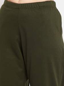 Sudadera con capucha para correr con cuello y cremallera de cuarto de Invierno para mujer, venta al por mayor, chándal de lana gruesa de algodón 340GSM, 2 piezas de talla grande - Product Image 6