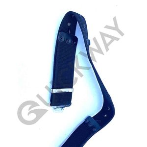 Ceinture en nylon OEM Ceinture de cérémonie | Ceinture de cérémonie Couleur noire solide personnalisée avec boucle en métal Ceinture de cérémonie en nylon - Product Image 4