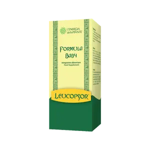 意大利制造的leucupor配方婴儿食品补充剂可净化和排毒，以防湿疹皮肤改变，准备发货