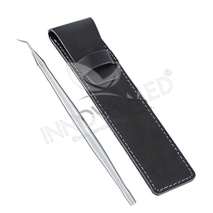 Outil professionnel de lifting des cils pour kit de permanente des cils, séparateur en acier inoxydable durable avec étui en cuir par Innovamed - Product Image 2