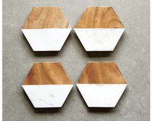 Dessous de verre décoratifs en résine de style occidental Tapis de style classique Napperon en résine Sous-verres antidérapants pour tasses Sous-verres résistants à la chaleur - Product Image 3