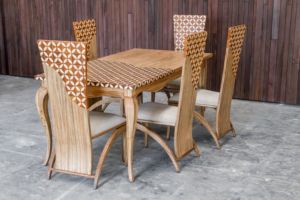 เก้าอี้ไม้ฮัดสัน ดีไซน์ธรรมชาติ เก้าอี้รับประทานอาหาร เฟอร์นิเจอร์ห้องนั่งเล่นสำหรับบ้านและโรงแรม - Product Image 6