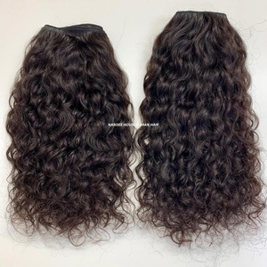 2021 sale offer nandee house indian best hair cuticle aligned luxury raw virgin unprocessed human hair from indian temples - Product Image 5