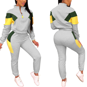 Conjuntos deportivos de deporte de secado rápido de 100% algodón para mujer al por mayor - Product Image 4