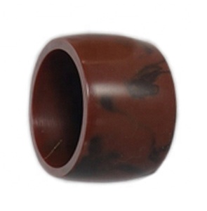 Anillo para Servilletas de Diseño, Color Marrón, Decoración de Mesa para Bodas y Fiestas, para Restaurantes y Hoteles, Plástico Ecológico Moderno - Product Image 1