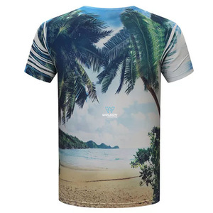 Camisetas Deportivas Casuales para Hombre, Tallas Grandes, Personalizadas con Impresión Digital en Poliéster, Transpirables y de Secado Rápido, al por Mayor - Product Image 3