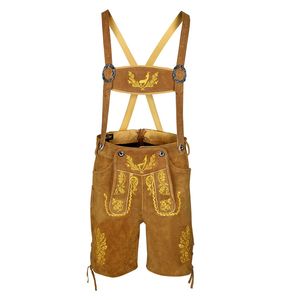 ชุดเยอรมัน Trachten สวม Oktoberfest,กางเกงขาสั้นบาวาเรียเลือกโลโก้ได้ - Product Image 1