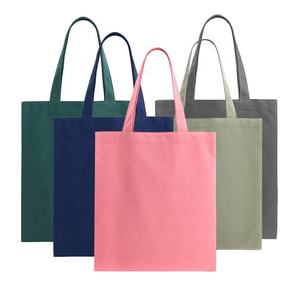 Marron Eco — fourre-tout réutilisable en toile de coton, sacs pour provisions personnalisés avec un imprimé vierge - Product Image 3