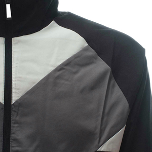 Traje de chándal 100% poliéster para adultos, ropa informal de Color gris y negro - Product Image 5