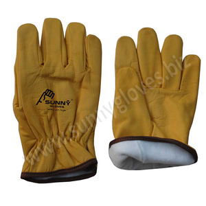 Guantes de cuero para trabajo de cabra, guantes de trabajo de Cuero 100% para conductores de jardinería, baratos, de Sunny - Product Image 4