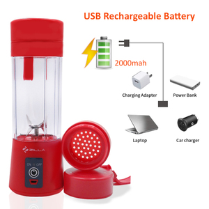 Minilicuadora eléctrica recargable con USB, exprimidor <span class=keywords><strong>de</strong></span> frutas, 380ML - Product Image 5