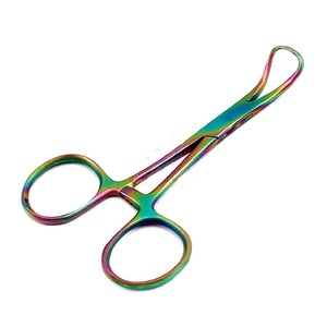 Pinzas de toalla/Forceps de bola y enchufe, instrumentos quirúrgicos de acero inoxidable - Product Image 1