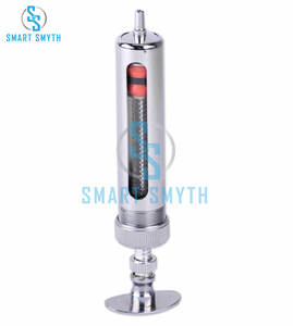 Jeringa de Metal para uso veterinario, instrumento de acero inoxidable para ganado, con muestreador de vidrio de inyección - Product Image 5