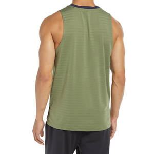 Gilet de gym pour hommes, mince, décontracté, respirant, séchage rapide, tricoté en polyester/coton de bonne qualité - Product Image 6