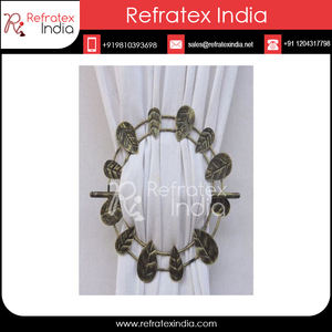 2021 Latest Design <b>Beaded</b> <b>Curtain</b> Tieback for Wholesale Price Home Decoration By Refratex India Made in India - Product Image 3