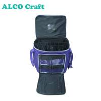 Belle couleur violette pas cher sac de voyage chariot bagages