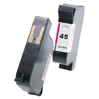 Sistema de Tinta a Granel Nuevo Compatible con Cartuchos de Tinta 45 51645A para Impresora de Plotter en Línea Hp 45 de Repuesto