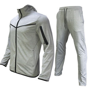 Chándal con bordado personalizado para hombre, traje de chándal de carga OEM, chándal de 2 piezas - Product Image 4