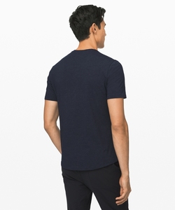 Vêtements de sport personnalisés OEM pour hommes, haut en coton élastique léger, Slim, pour Fitness, t-shirt simple et vierge, - Product Image 3