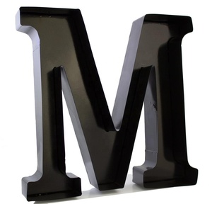 ที่วางจุกไวน์แบบกําหนดเองโลหะ Monogram ตัวอักษรหนาตัวอักษร M ผู้ผลิตโรงงานขายตรงขั้นต่ําขั้นต่ํา - Product Image 2