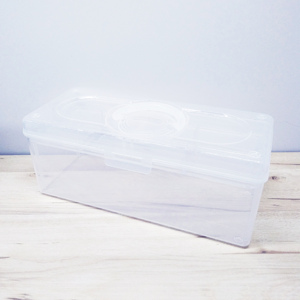 Trend 2022 DIY Accessories Rectangular Transparent <b>Plastic</b> Tool Container - Product Image 3