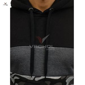 Sweat à capuche de sport pour hommes, logo personnalisé imprimé, OEM, de bonne qualité, - Product Image 4