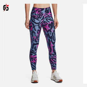 Mallas de entrenamiento para mujer, pantalones de Yoga para gimnasio, Fitness, ropa de entrenamiento, cintura alta, bolsillos laterales, diseño personalizado 100% OEM N/S - Product Image 3