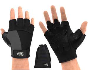 Gants de Fitness antidérapants pour hommes, antidérapants, pour haltérophilie, entraînement sportif, exercice quotidien, avec Design Durable - Product Image 1