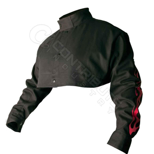 Meilleures ventes de manchon Cape de soudage confortable en cuir résistant à la chaleur - Product Image 6