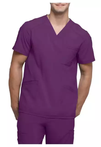 Uniformes d'hôpital de haute qualité, ensemble deux pièces personnalisés pour femmes et hommes, blouses d'allaitement, salon de beauté, vente en gros - Product Image 4