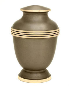 Urna de Metal Antigua para Funerales y Cremaciones, Urna de Metal Clásica de Lujo a Buen Precio, Color Marrón Metálico, Urna para Cenizas de Mascotas y Humanos - Product Image 5