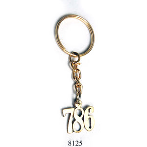 Porte-clés punk jabs décoratif en laiton, 10 pièces, haute qualité, chaine religieuse avec porte-clés en laiton pour cadeau promotion, vente en gros - Product Image 2