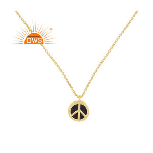 Pendentif en argent Sterling fait à la main, collier en pierre précieuse d'onyx noir, vente en gros, bijoux en argent, 1 pièce - Product Image 2