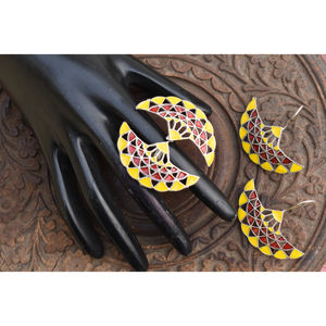 Trending-anillo y pendientes de plata para mujer y niña, conjunto combinado de diseño de moda, novedad de 2021 - Product Image 1