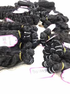 24 pouces Extensions de cheveux vierges Remy de haute qualité trame de vague d'eau Double teint à la machine prix de gros pour le tissage de cheveux - Product Image 3